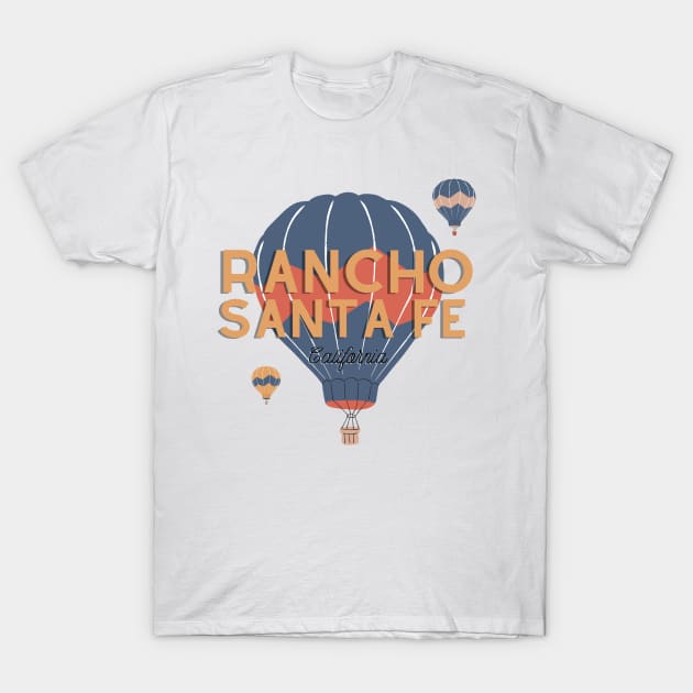 Rancho Santa Fe California Design T-Shirt by S0CalStudios